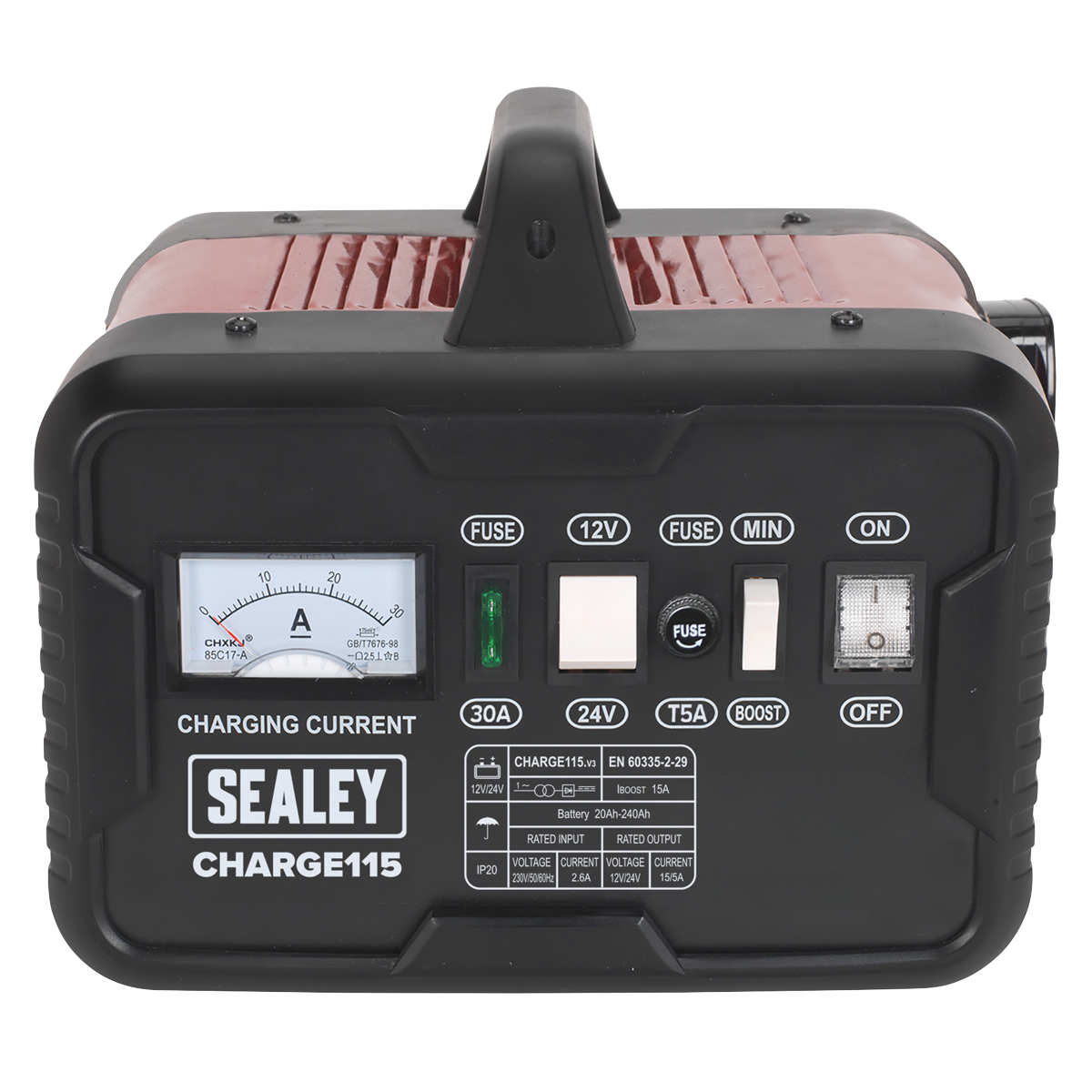 12/24V Battery Charger 19A 230V CHARGE115
