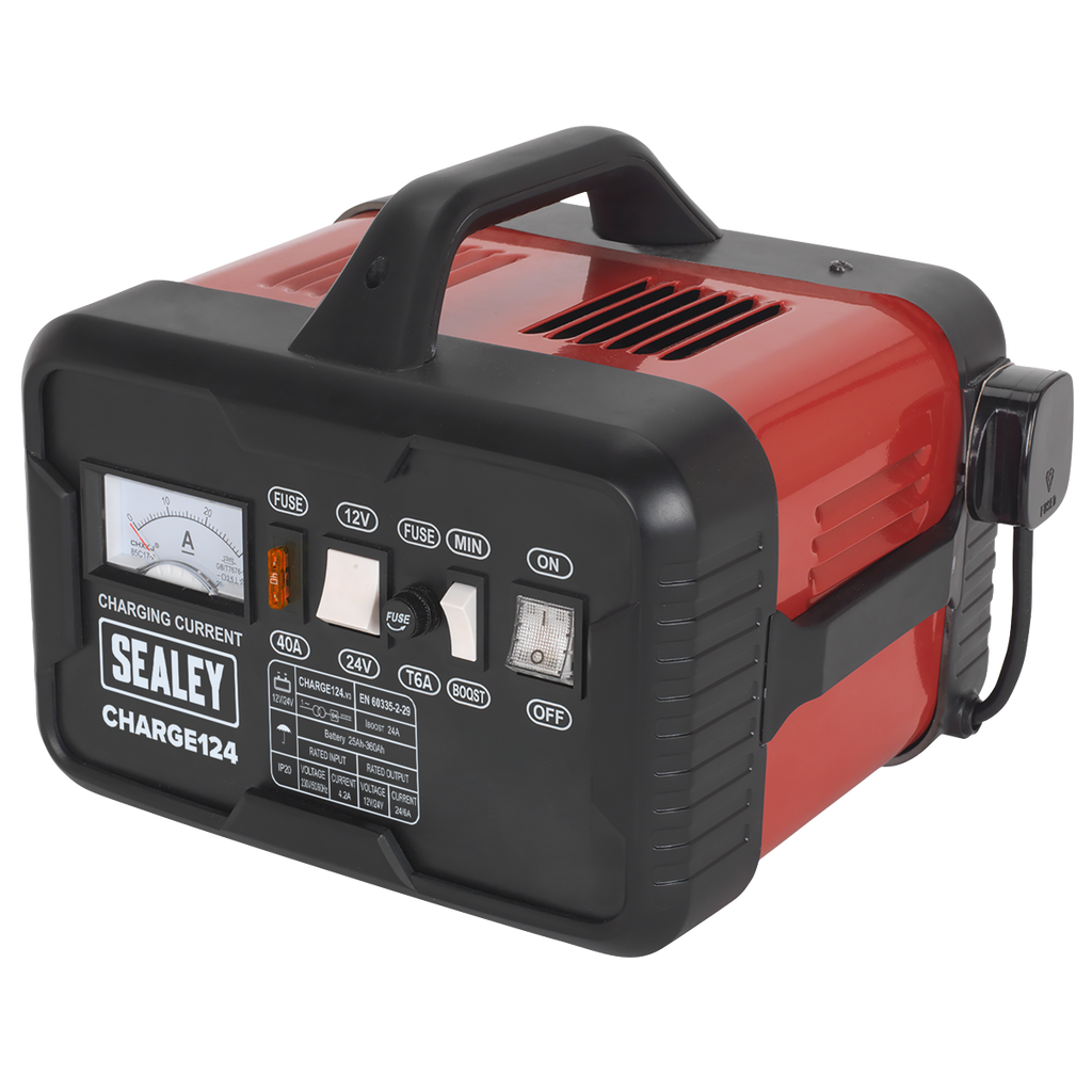 12/24V Battery Charger 28A 230V CHARGE124