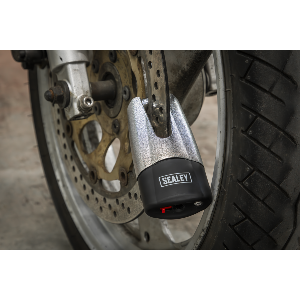 Motorcycle Chain & Disc Lock 10.5 x 10.5 x 1500mm 4* ART Approved CLA109DL