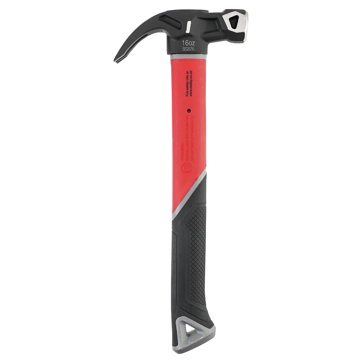 Claw Hammer with Fibreglass Shaft 16oz CLHG16