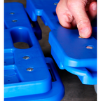 Interlocking Plastic Dolly 150kg Capacity CM150