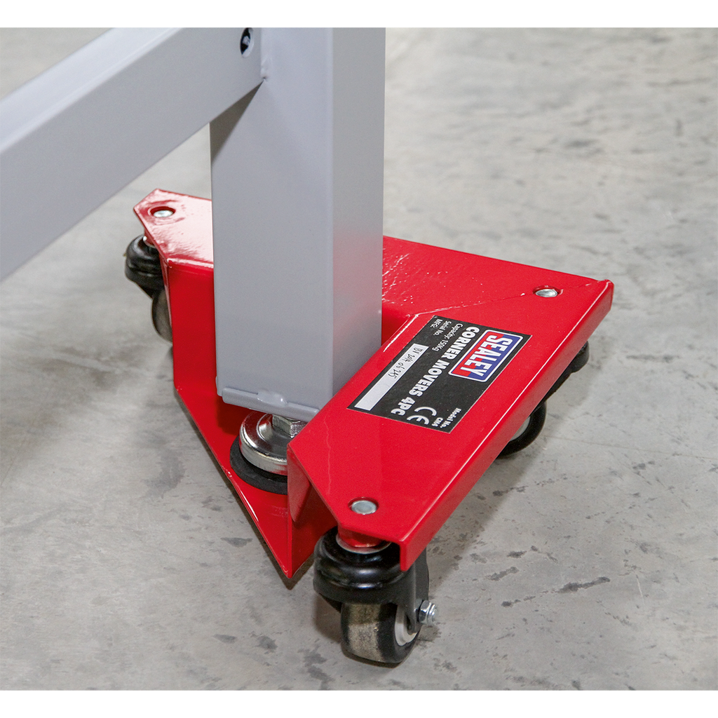 Corner Transport Dollies 150kg Capacity - Set of 4 CM4