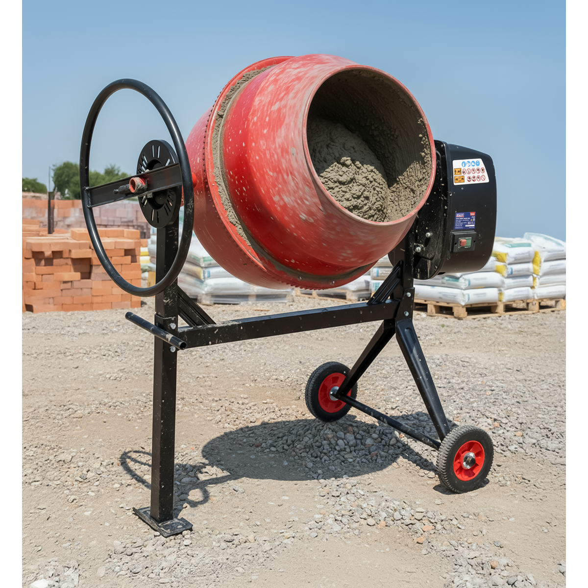 125L Cement Mixer 550W/230V CMX125