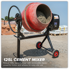 125L Cement Mixer 550W/230V CMX125