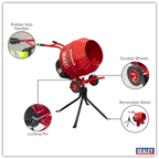 135L Cement Mixer with Stand 550W CMX135