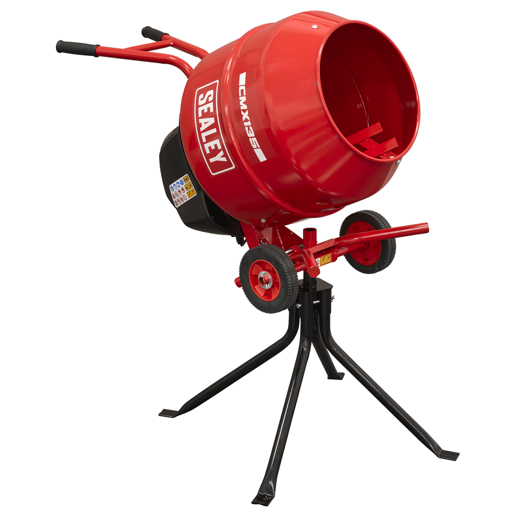 135L Cement Mixer with Stand 550W CMX135