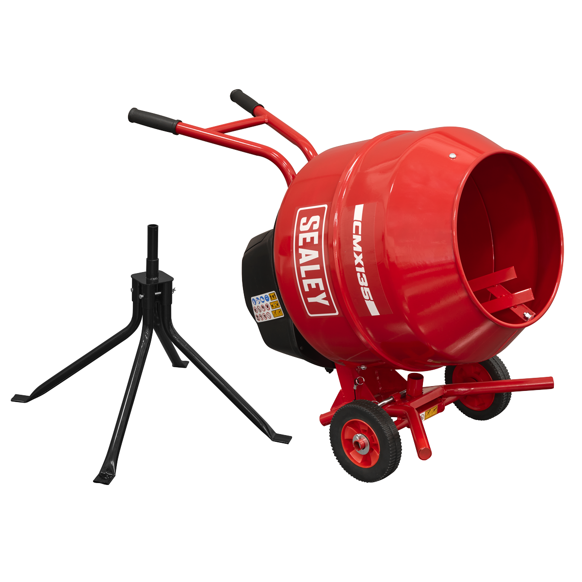 135L Cement Mixer with Stand 550W CMX135