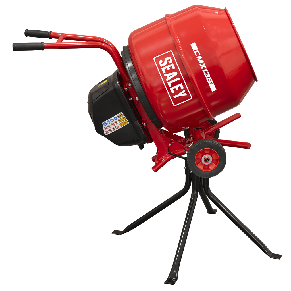 135L Cement Mixer with Stand 550W CMX135