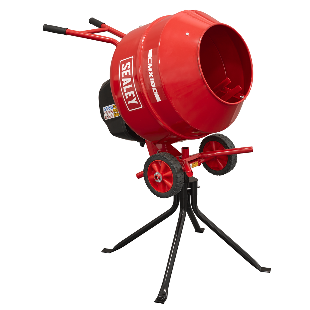 160L Cement Mixer with Stand 650W CMX160