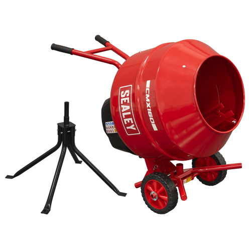 160L Cement Mixer with Stand 650W CMX160