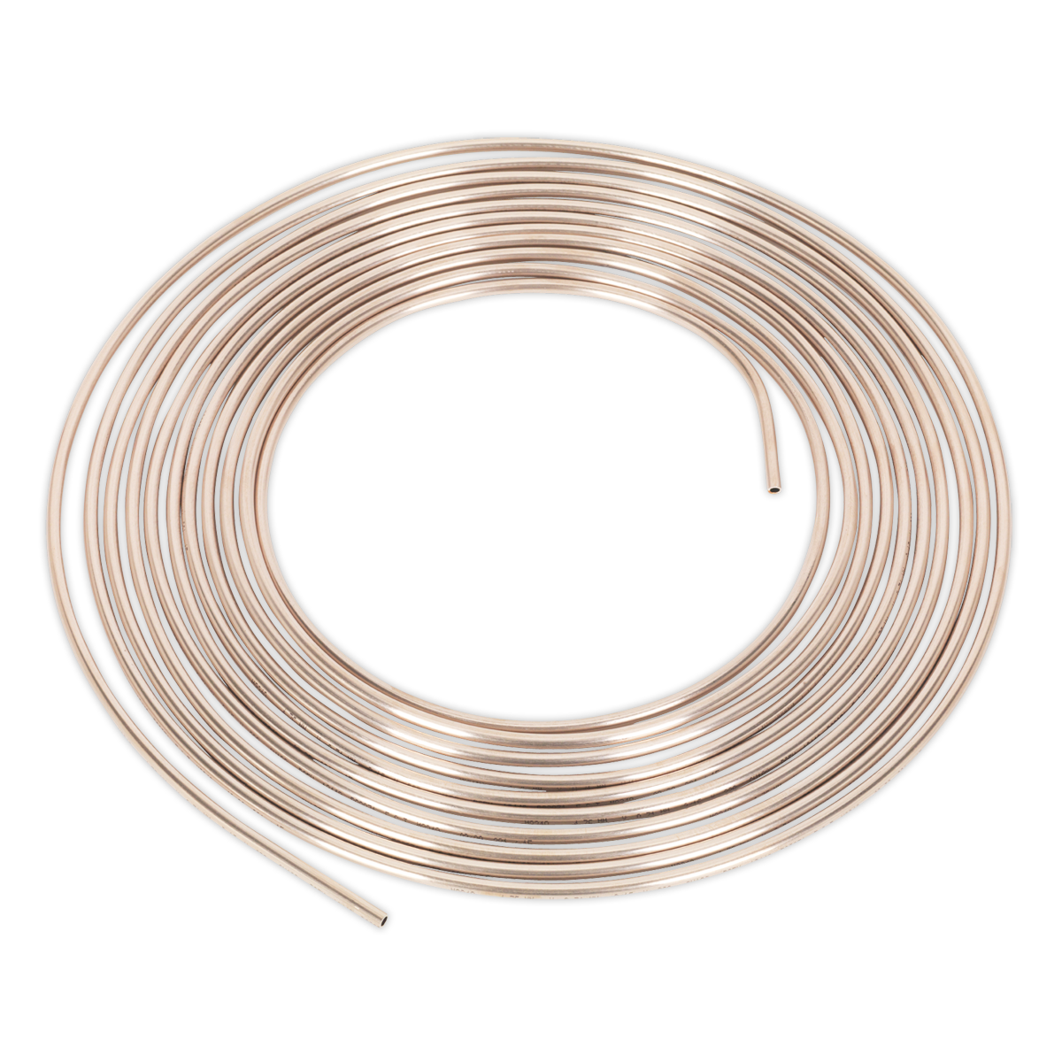 Brake Pipe Seamless Tube Cupro-Nickel 22 Gauge 3/16" x 25ft - BS EN 12449 CW024A CNP316