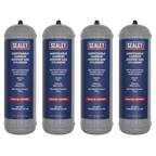 Disposable Carbon Dioxide Gas Cylinder 1.3kg - Pack of 4 CO21KGD4