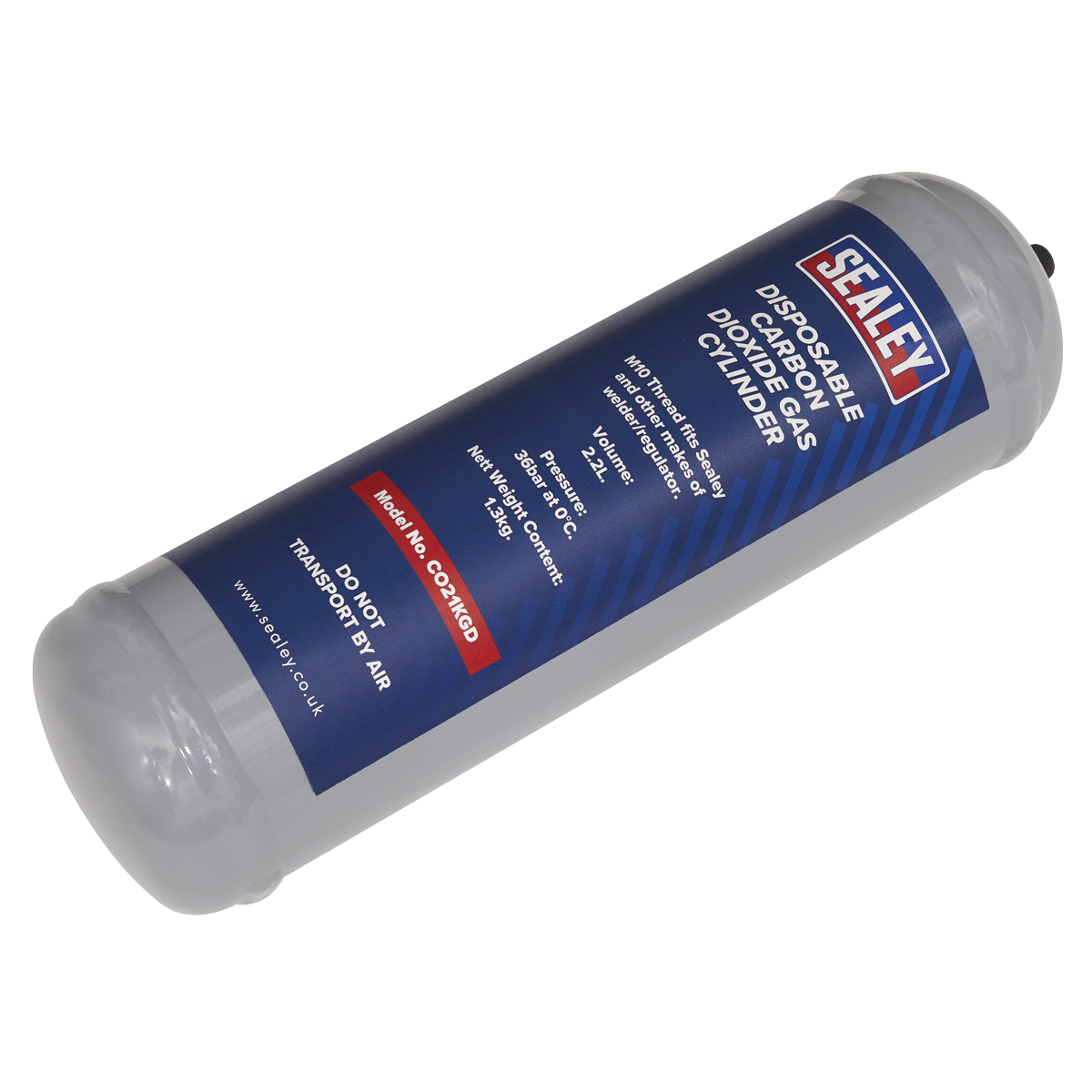 Disposable Carbon Dioxide Gas Cylinder 1.3kg - Pack of 4 CO21KGD4
