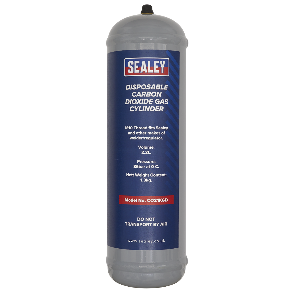 Disposable Carbon Dioxide Gas Cylinder 1.3kg - Pack of 4 CO21KGD4