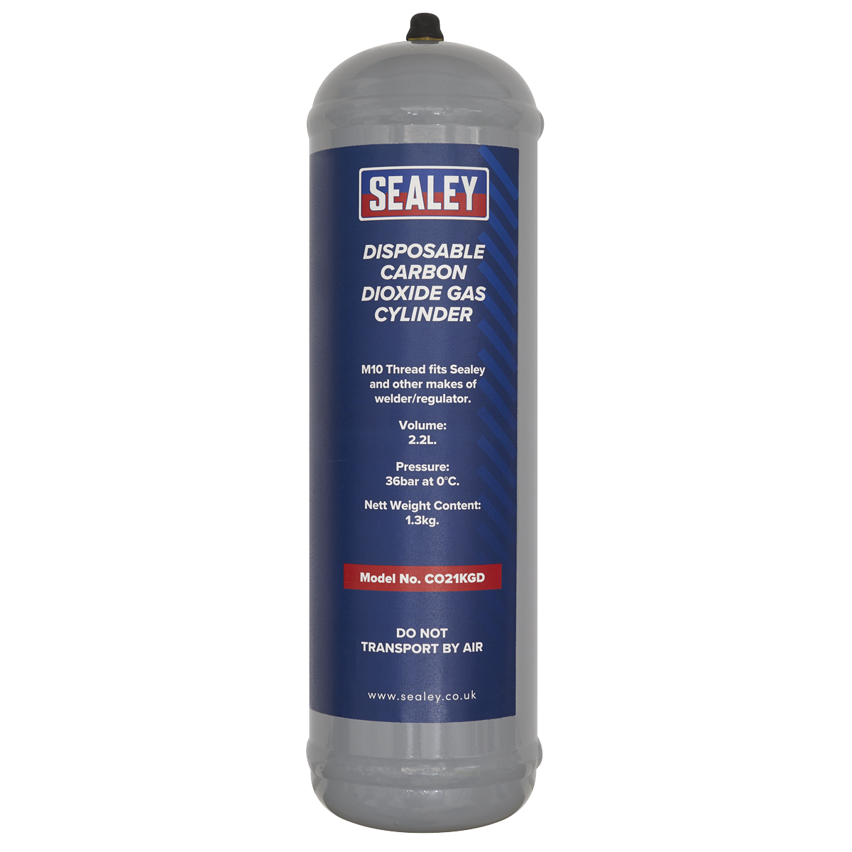 Disposable Carbon Dioxide Gas Cylinder 1.3kg - Pack of 4 CO21KGD4