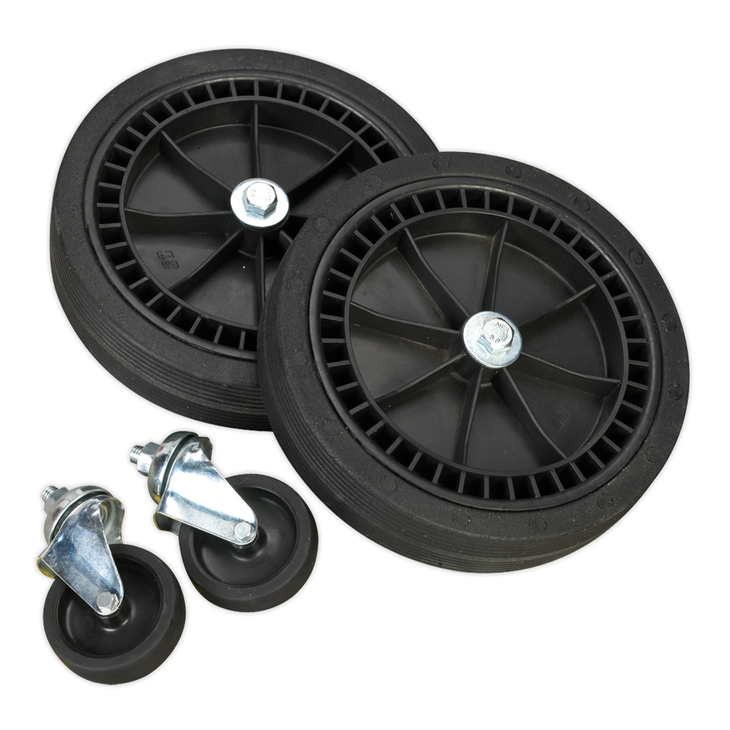Wheel Kit for Fixed Compressors - 2 Castors & 2 Fixed COMPKIT5