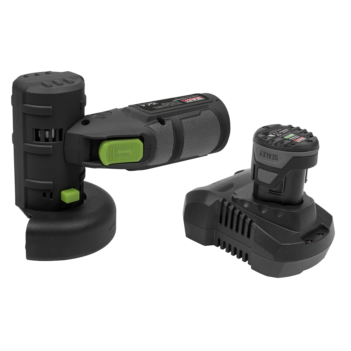 SV10.8 Series 75mm Cordless Angle Grinder Kit 10.8V 2Ah CP108VAG