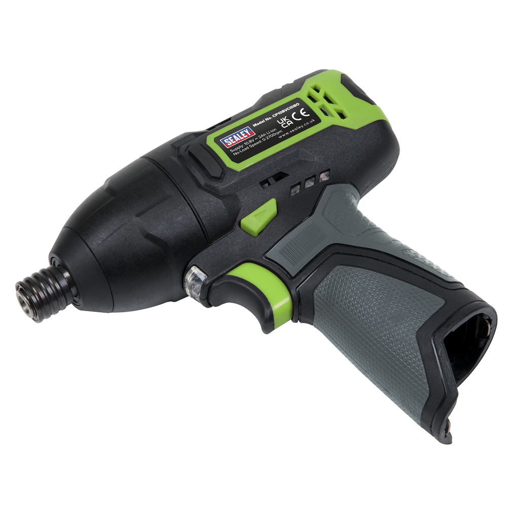 SV10.8 Series 1/4"Hex Drive Cordless Impact Driver Kit 10.8V 2Ah CP108VCID