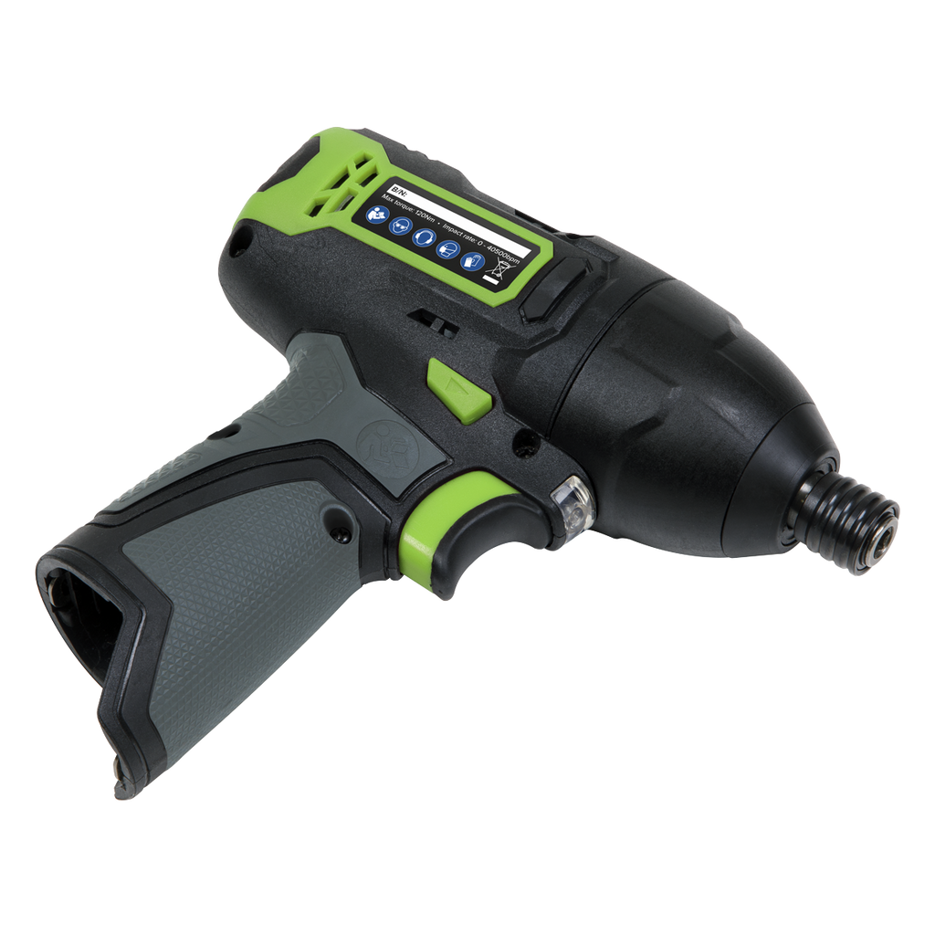 SV10.8 Series 1/4"Hex Drive Cordless Impact Driver Kit 10.8V 2Ah CP108VCID