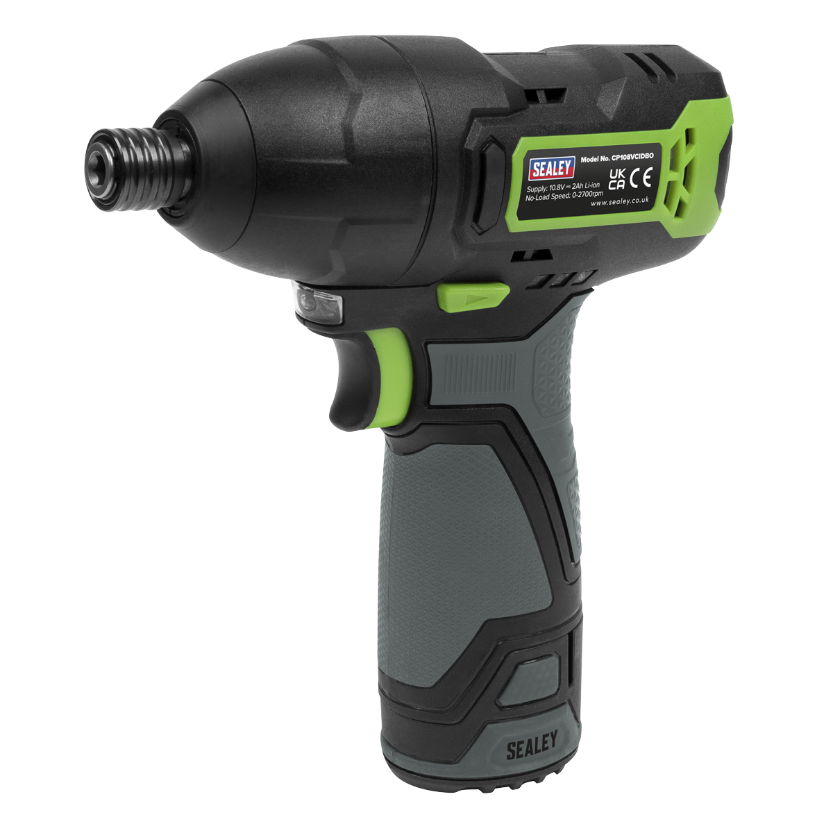 SV10.8 Series 1/4"Hex Drive Cordless Impact Driver Kit 10.8V 2Ah CP108VCID