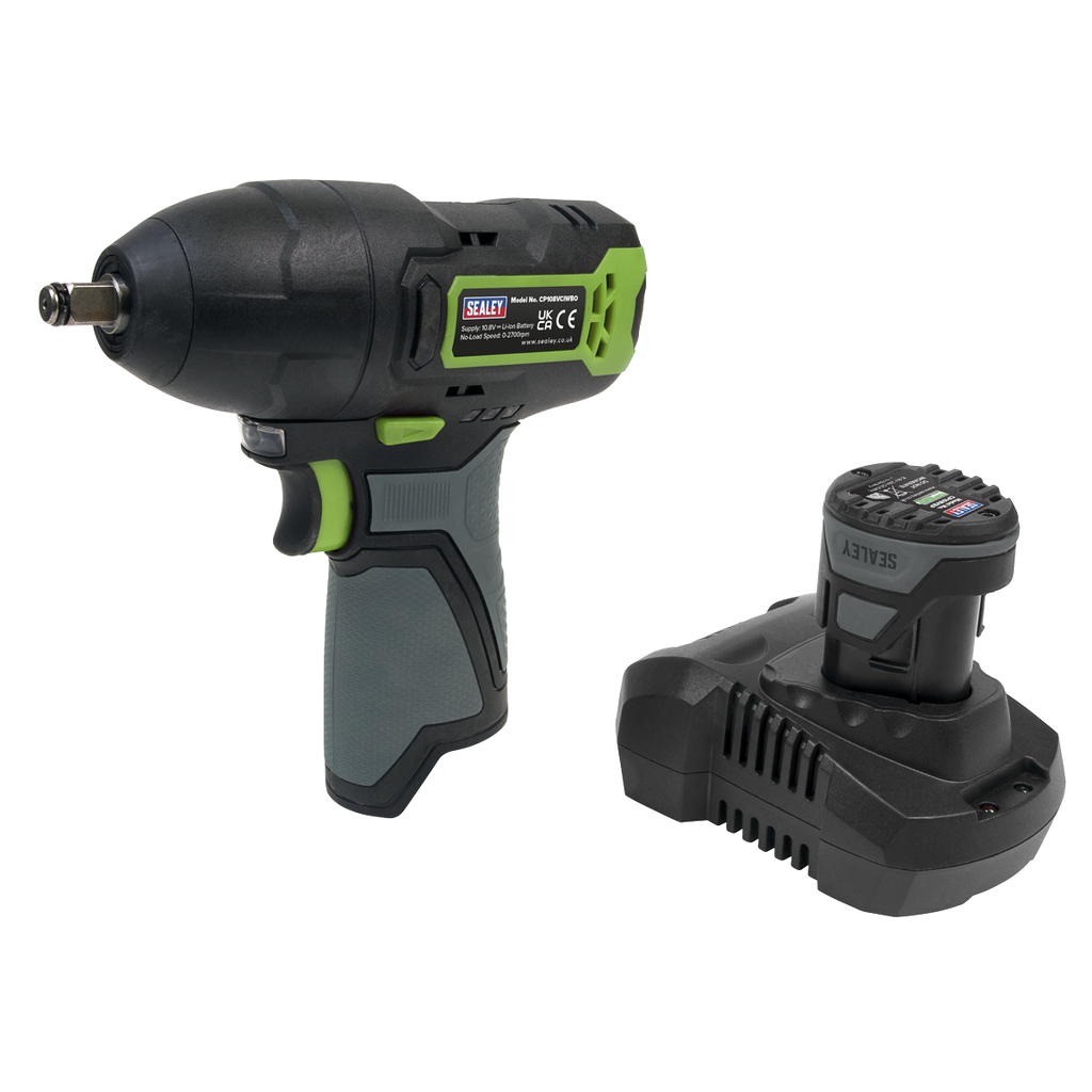 SV10.8 Series 3/8"Sq Drive Cordless Impact Wrench Kit 10.8V 2Ah - Euro Plug CP108VCIWEU