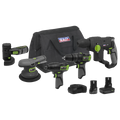 5 x SV10.8 Series Cordless Power Tool Kit 10.8V - 2 Batteries CP108VCOMBO7