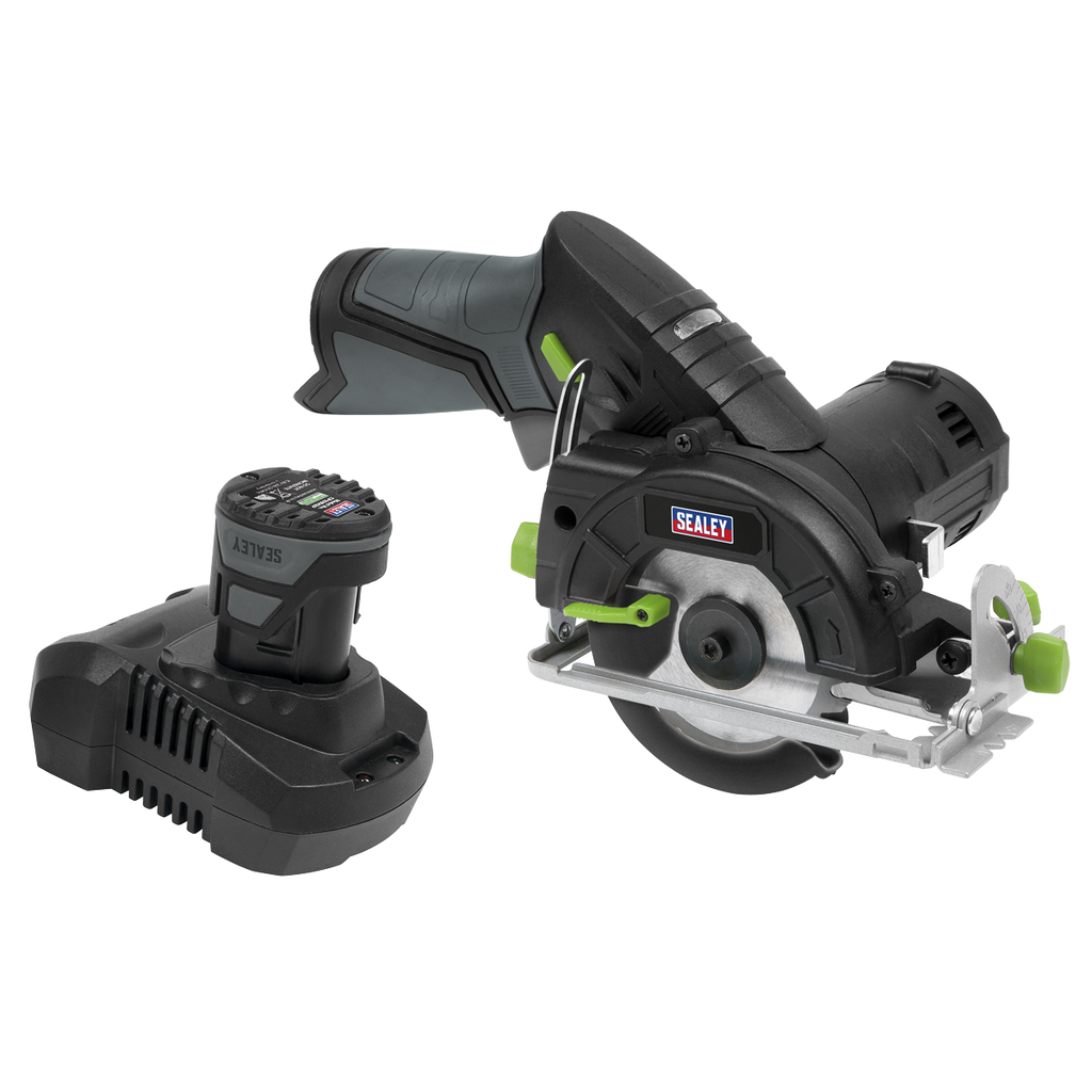 SV10.8 Series 85mm Cordless Circular Saw Kit 10.8V 2Ah - Euro Plug CP108VCSEU