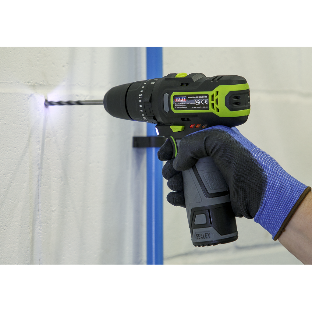 SV10.8 Series 10mm Cordless Combi Drill Kit 10.8V 2Ah CP108VDD