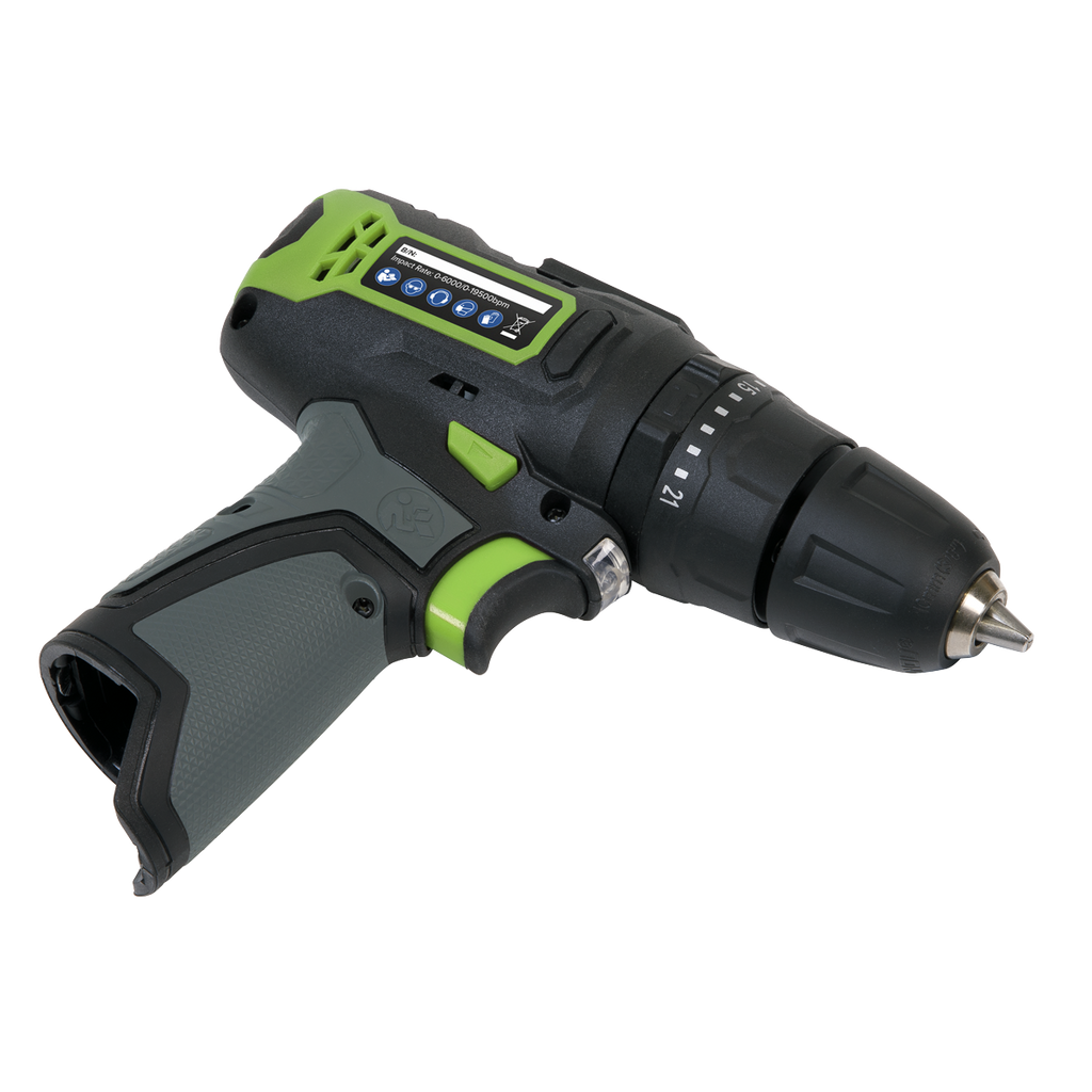 SV10.8 Series 10mm Cordless Combi Drill Kit 10.8V 2Ah CP108VDD