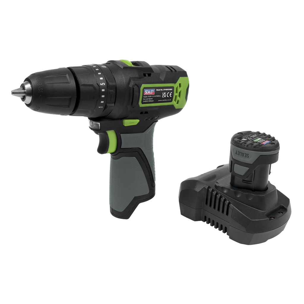 SV10.8 Series 10mm Cordless Combi Drill Kit 10.8V 2Ah CP108VDD