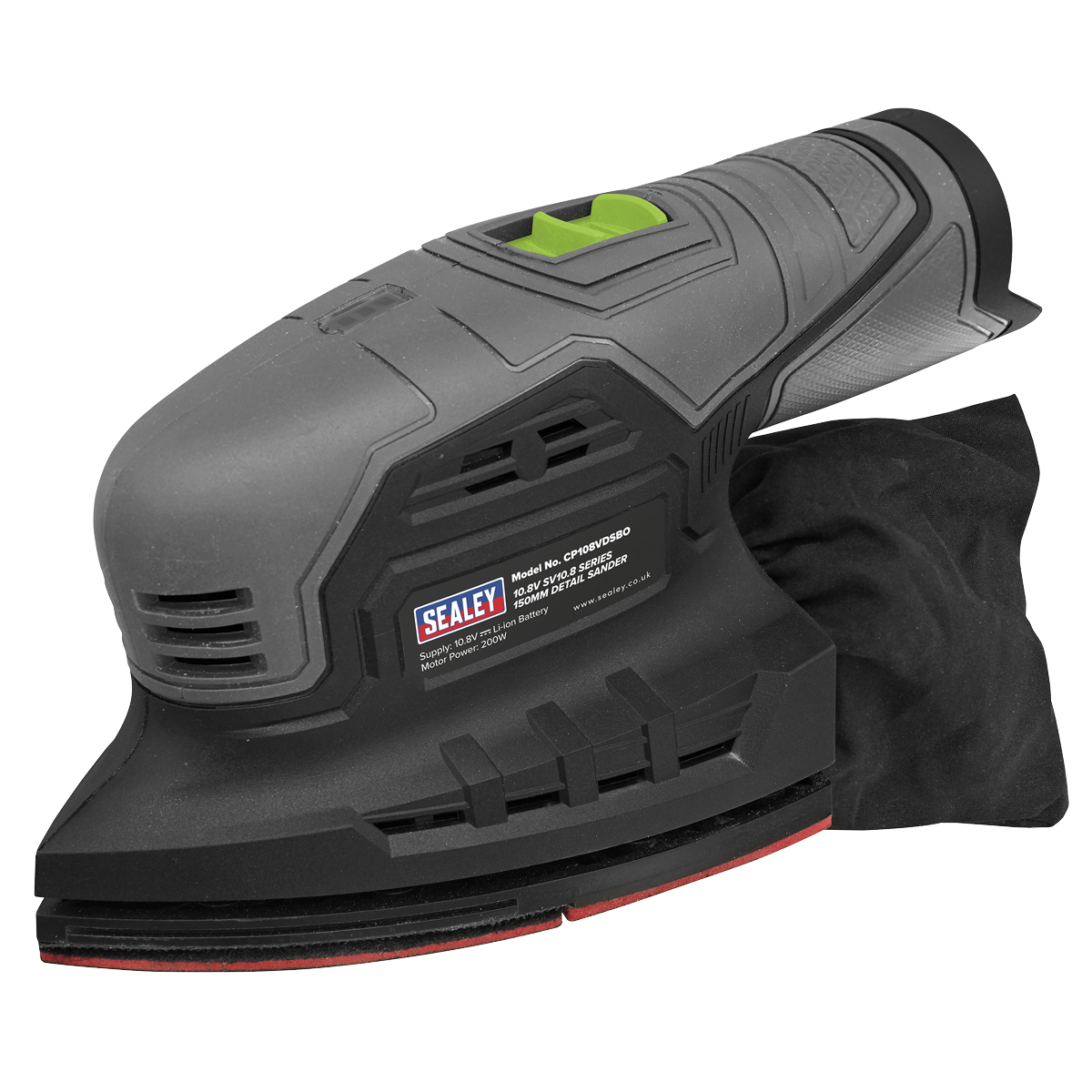 SV10.8 Series 150mm Cordless Detail Sander Kit 10.8V 2Ah CP108VDS