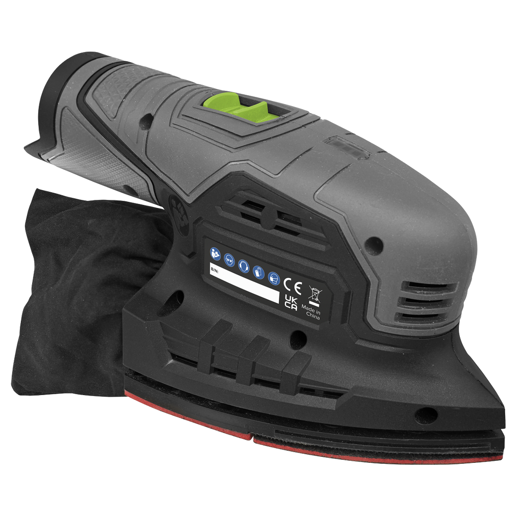 SV10.8 Series 150mm Cordless Detail Sander Kit 10.8V 2Ah CP108VDS