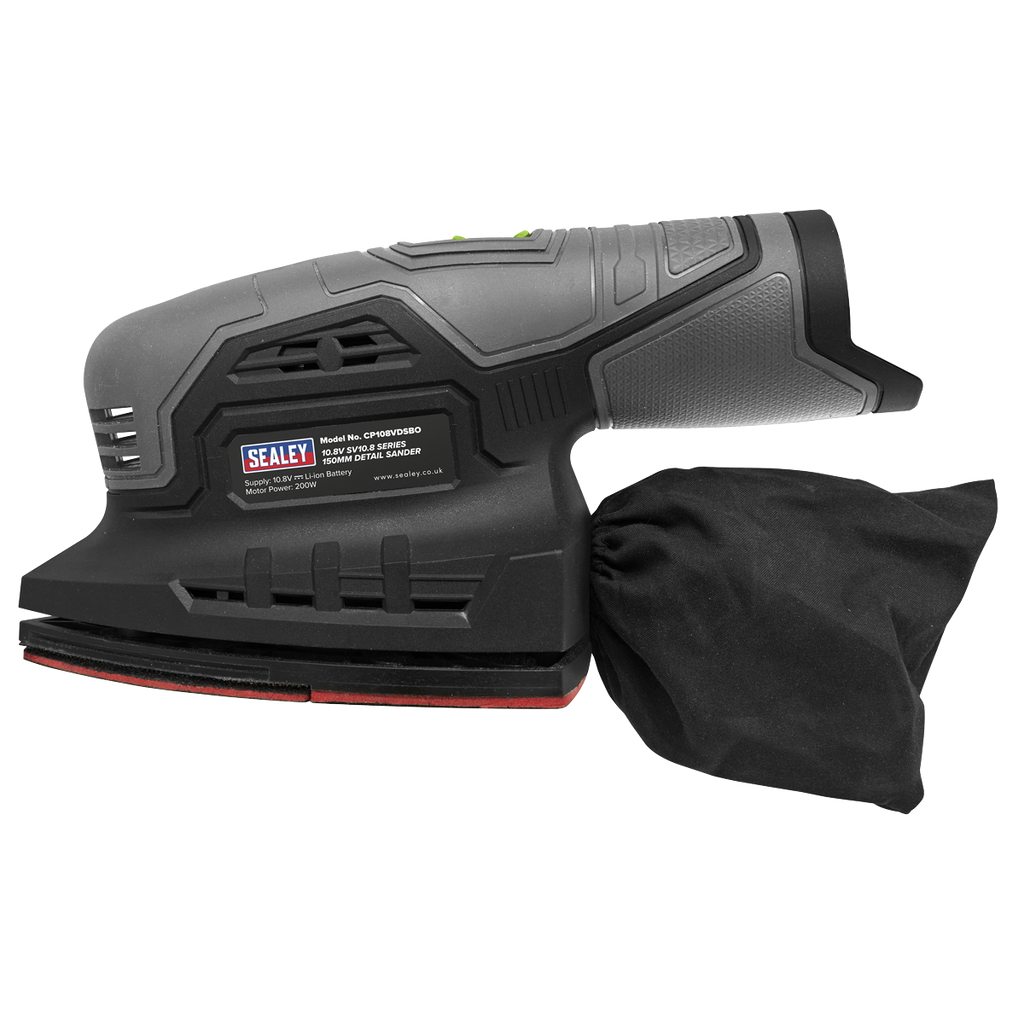 SV10.8 Series 150mm Cordless Detail Sander Kit 10.8V 2Ah CP108VDS