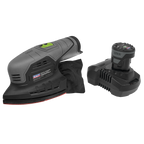 SV10.8 Series 150mm Cordless Detail Sander Kit 10.8V 2Ah - Euro Plug CP108VDSEU