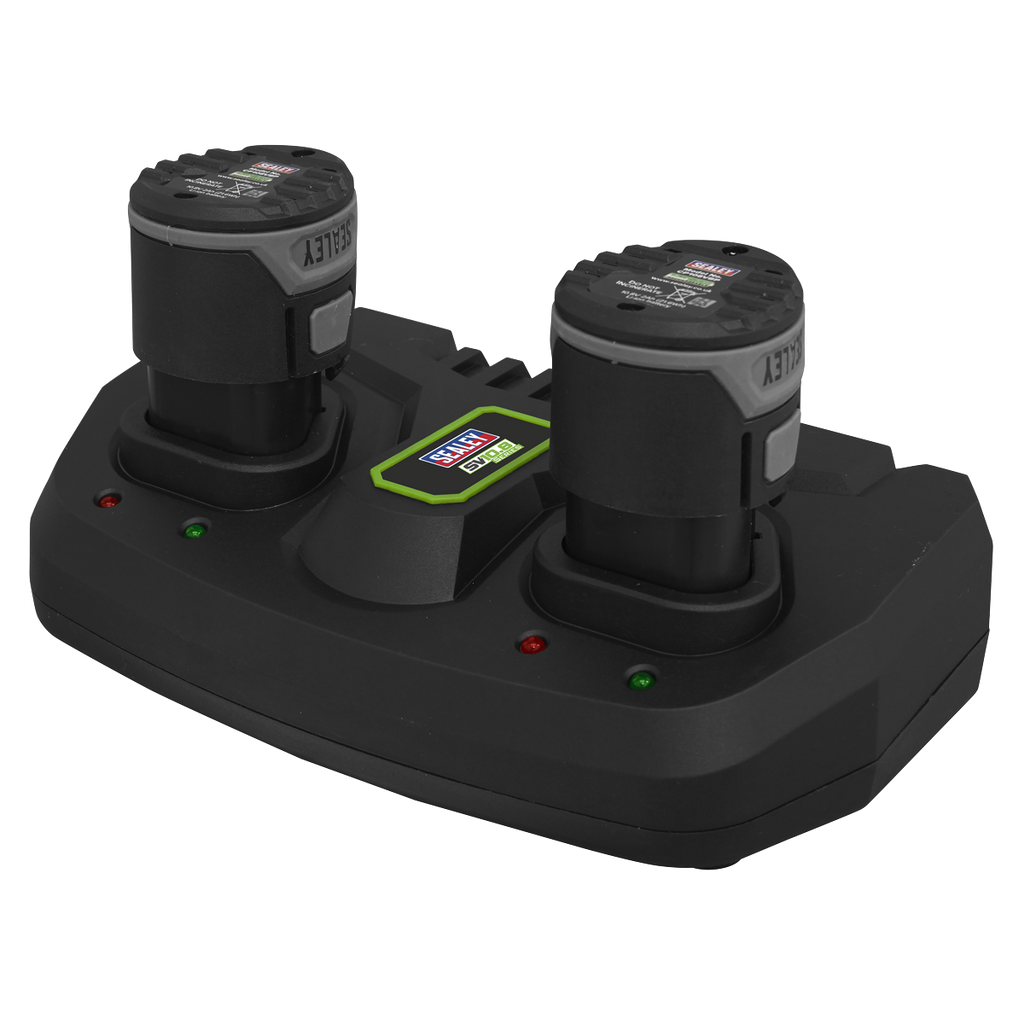 Fast Charge Dual Battery Charger for 10.8V SV10.8 Series CP108VMC2