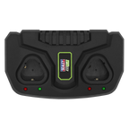 Fast Charge Dual Battery Charger for 10.8V SV10.8 Series CP108VMC2