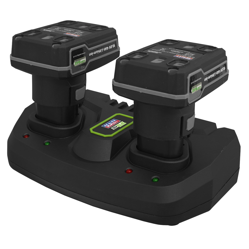 Fast Charge Dual Battery Charger for 10.8V SV10.8 Series CP108VMC2