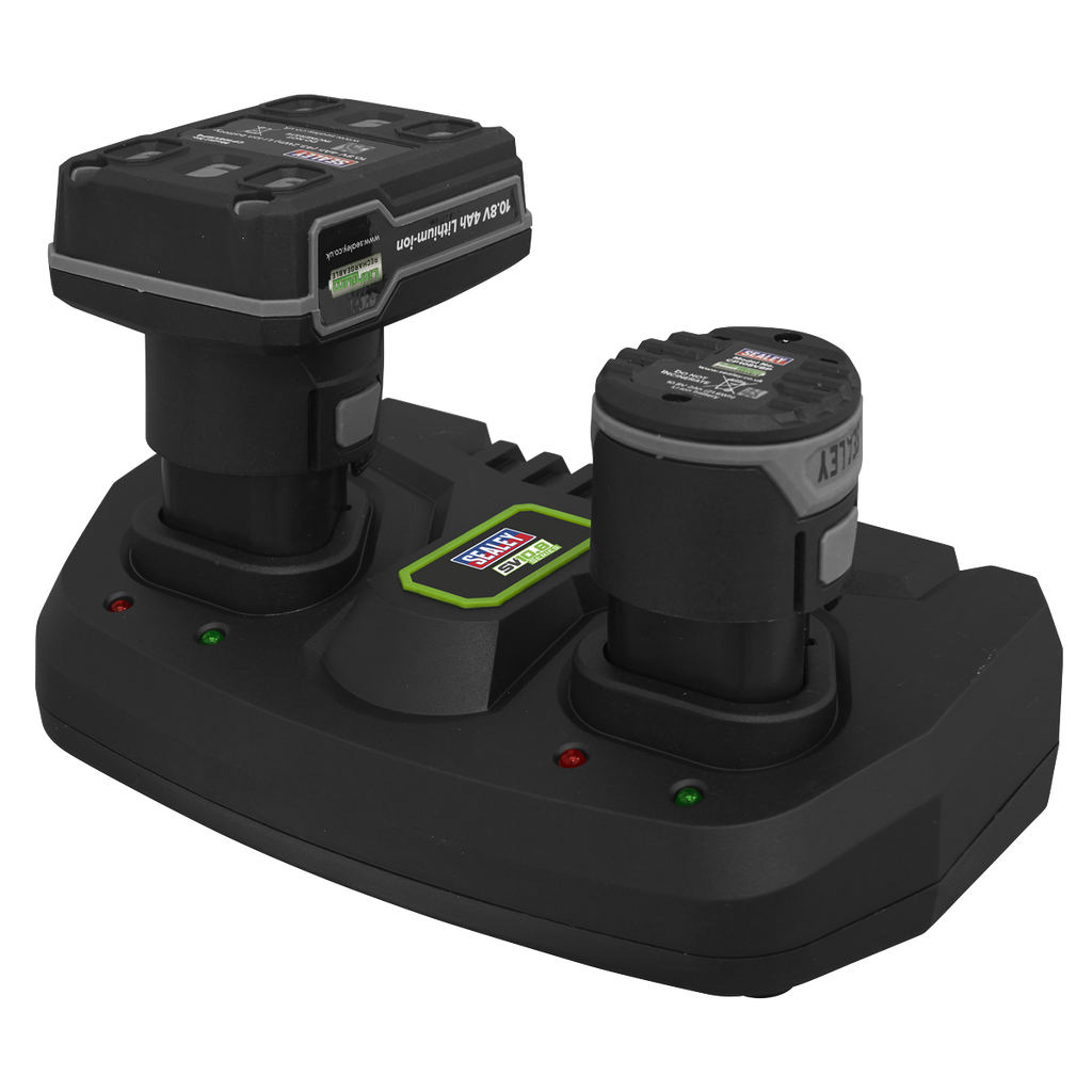 Fast Charge Dual Battery Charger for 10.8V SV10.8 Series CP108VMC2