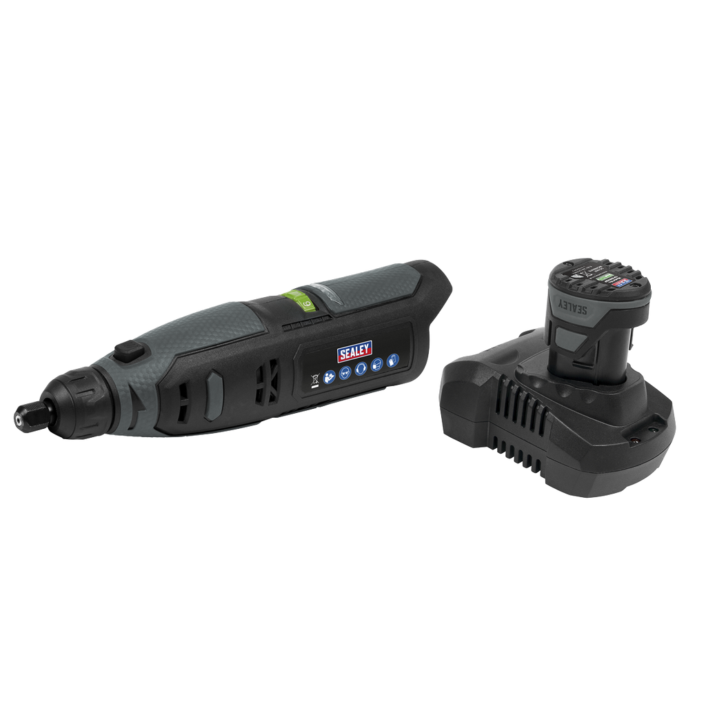 SV10.8 Series Cordless Multipurpose Mini Grinder Kit 10.8V 2Ah - Euro Plug CP108VMGEU