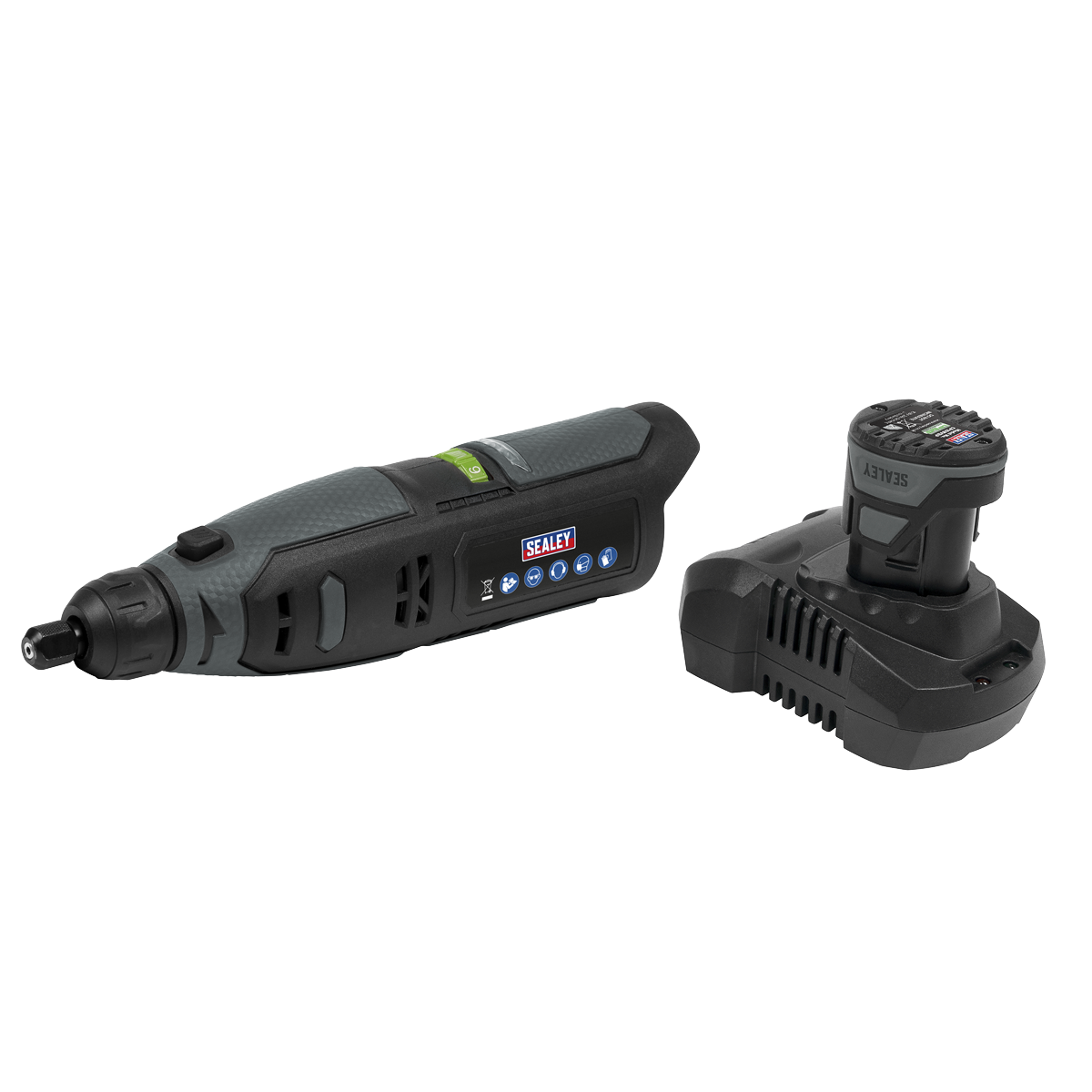 SV10.8 Series Cordless Multipurpose Mini Grinder Kit 10.8V 2Ah - Euro Plug CP108VMGEU