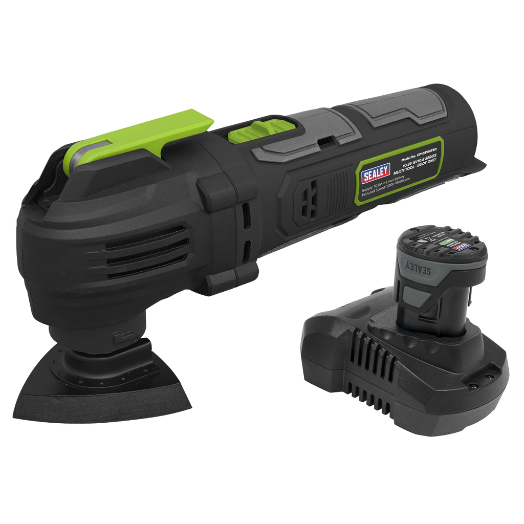 SV10.8 Series Cordless Multi-Tool Kit 10.8V 2Ah - Euro Plug CP108VMTEU