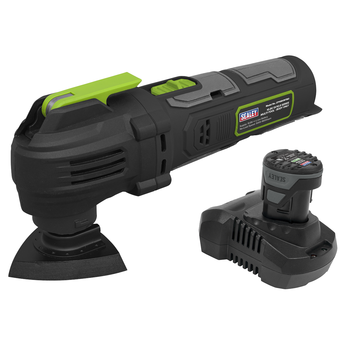 SV10.8 Series Cordless Multi-Tool Kit 10.8V 2Ah - Euro Plug CP108VMTEU