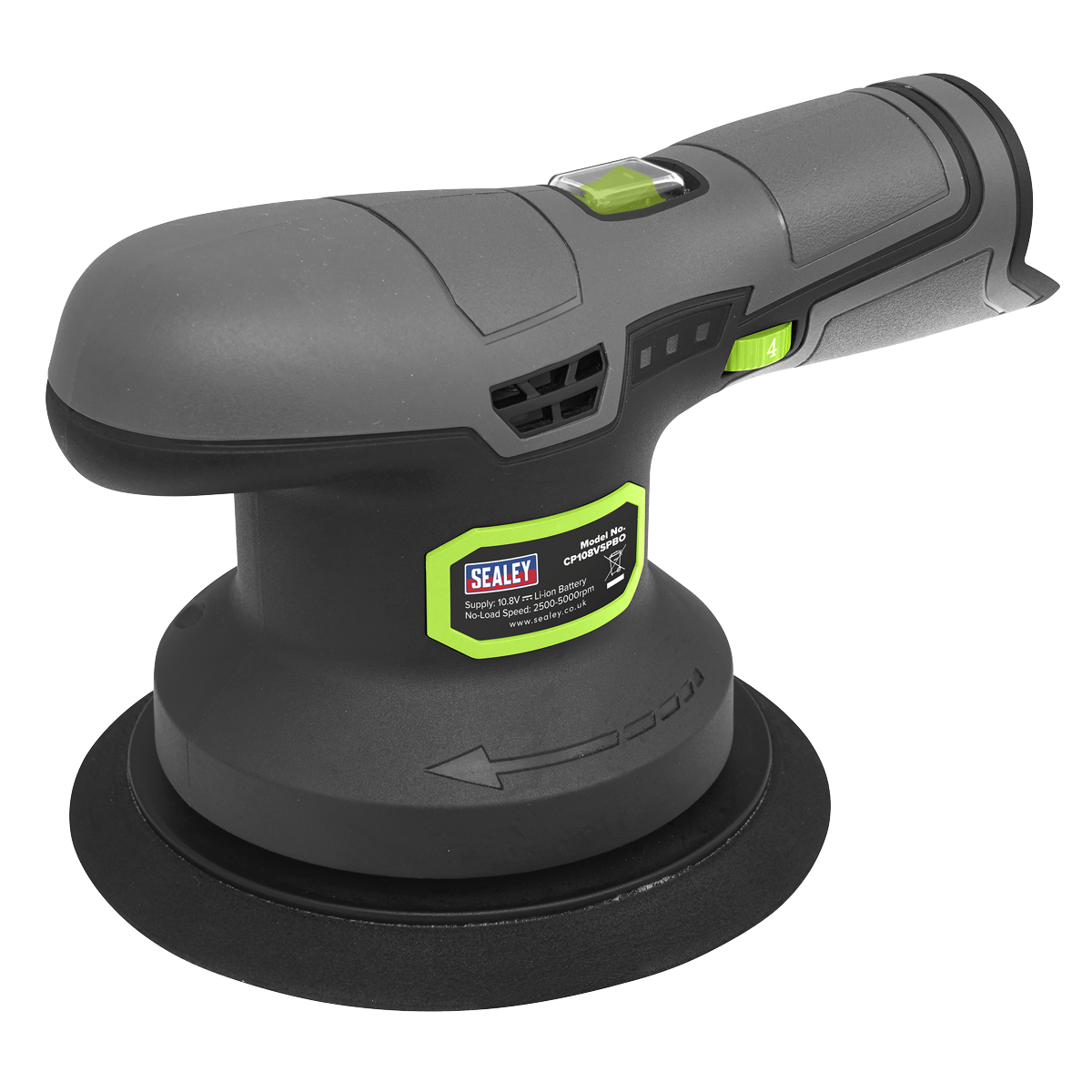 SV10.8 Series 150mm Cordless Dual Action Sander/Polisher Kit 10.8V 2Ah CP108VSP