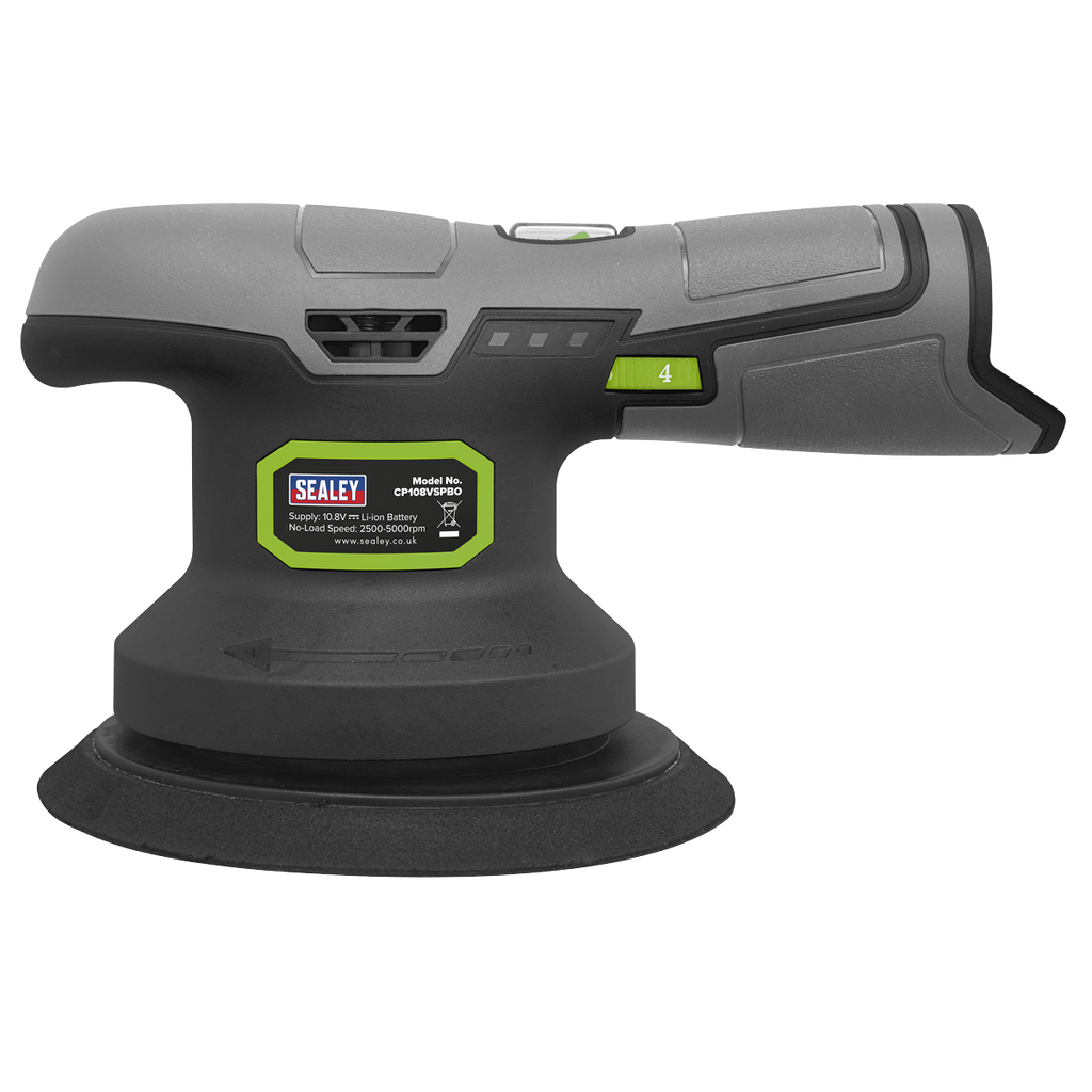 SV10.8 Series 150mm Cordless Dual Action Sander/Polisher Kit 10.8V 2Ah CP108VSP