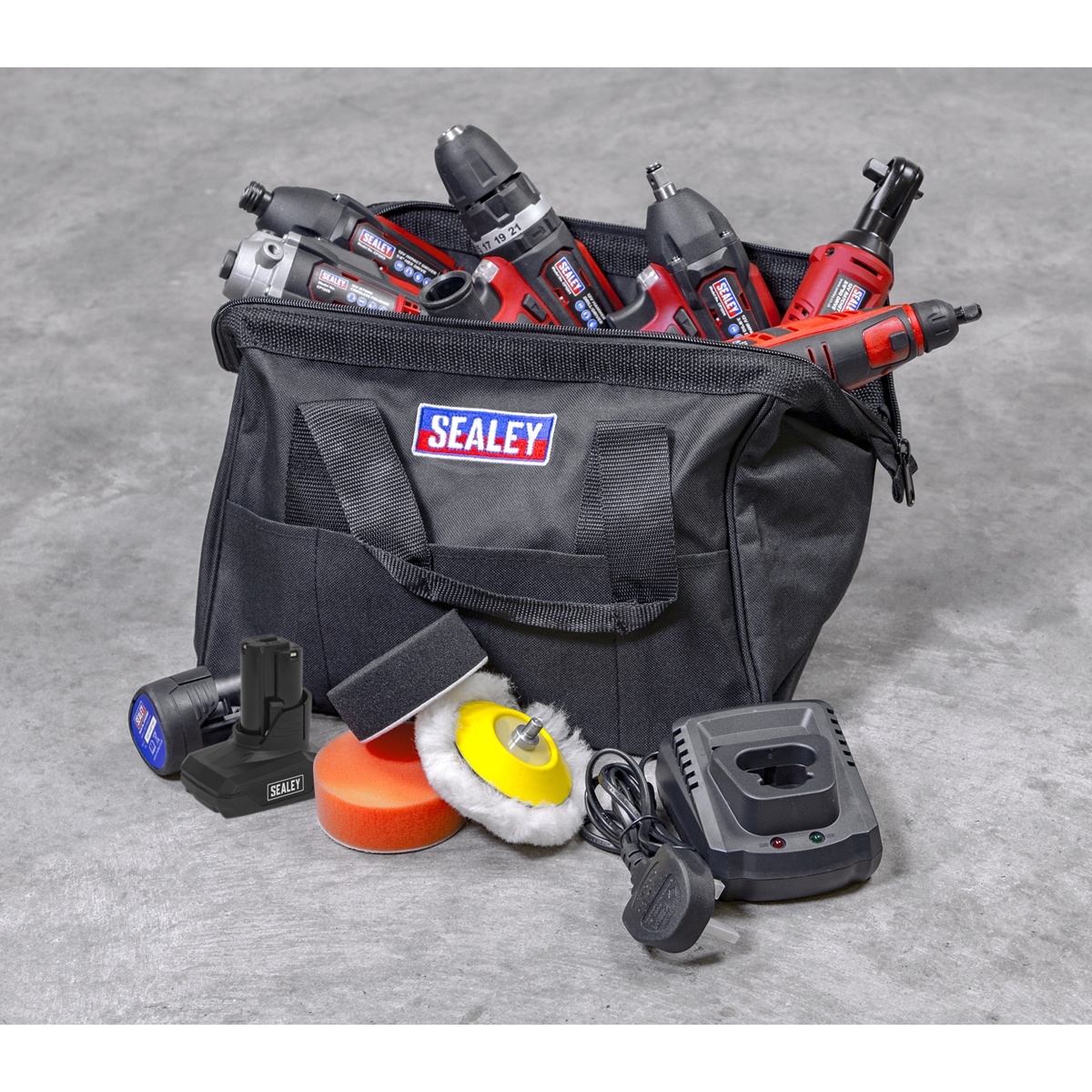 6 x SV12 Series Cordless Power Tool Kit 12V - 2 Batteries CP1200COMBO2