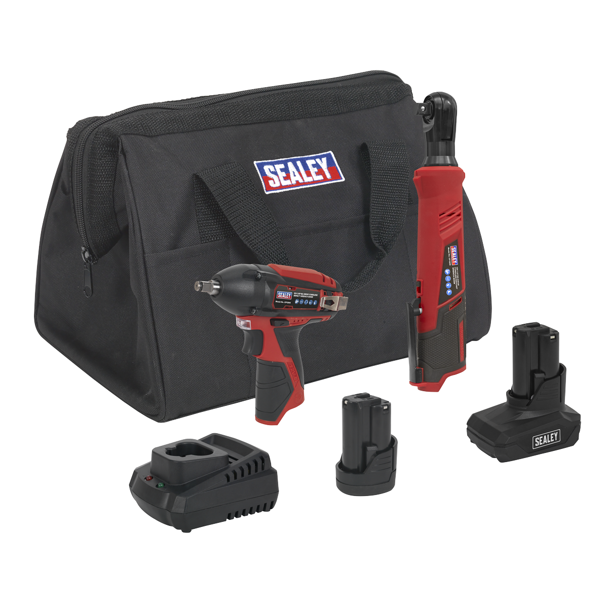 2 x SV12 Series Cordless Power Tool Kit 12V - 2 Batteries CP1200COMBO8