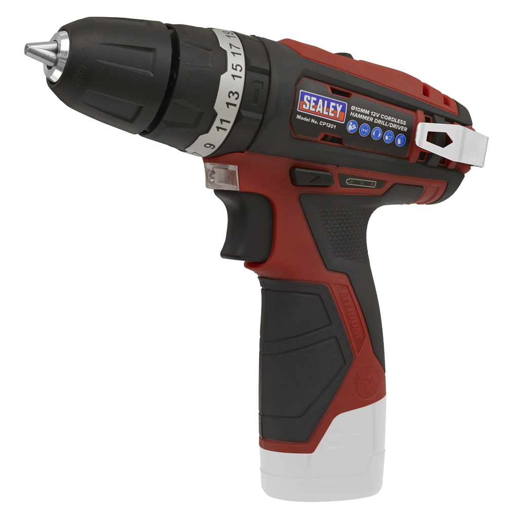 SV12 Series 10mm Cordless Combi Drill 12V - Body Only CP1201