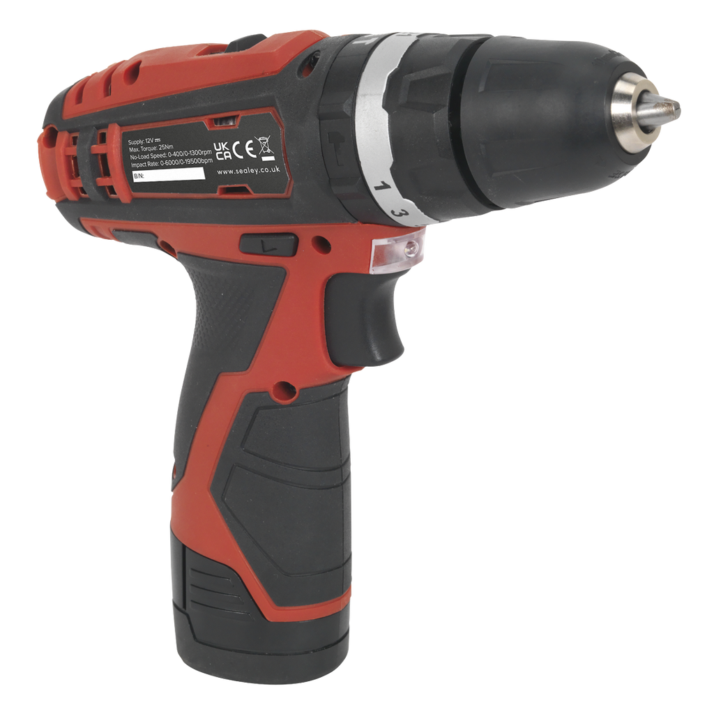 SV12 Series 10mm Cordless Combi Drill 12V - Body Only CP1201