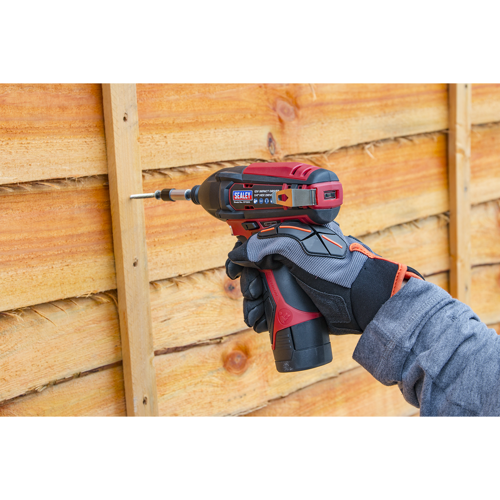 SV12 Series 1/4"Hex Drive Cordless Impact Driver 12V - Body Only CP1203