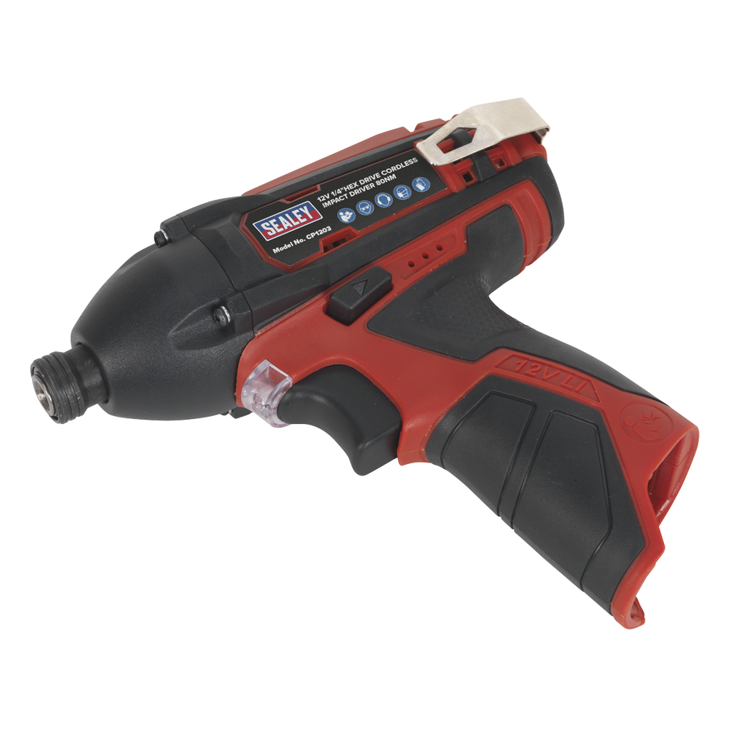 SV12 Series 1/4"Hex Drive Cordless Impact Driver 12V - Body Only CP1203